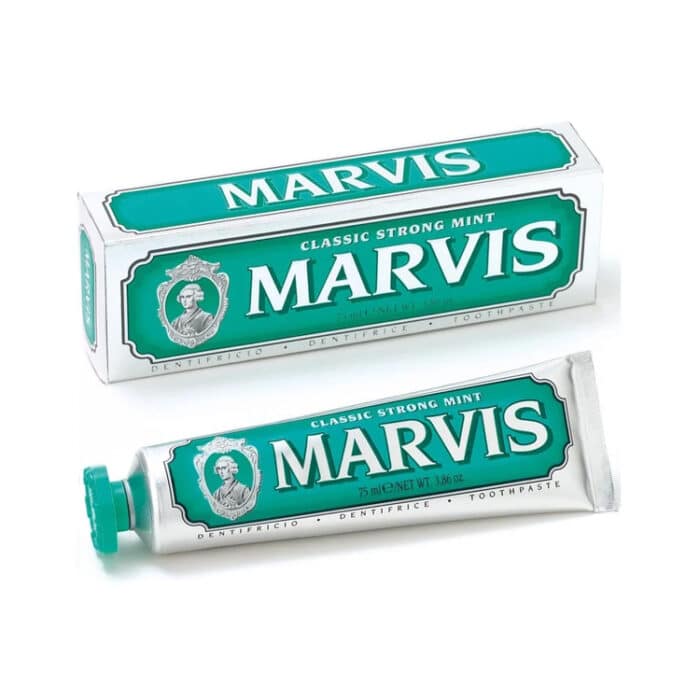 مارفيس معجون اسنان كلاسيك سترونج مينت 85 مل MARVIS toothpaste classic strong mint 85ml