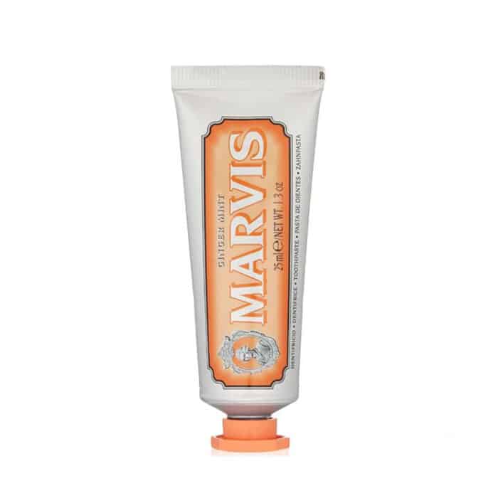 معجون اسنان بالزنجبيل والنعناع من مارفيس 25 مل MARVIS toothpaste ginger mint 25ml