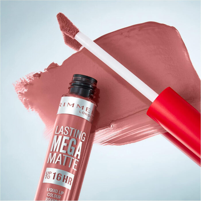 ريميل احمر شفاه سائل مطفي 110 لاستنج ميجا Rimmel Liquid Lipstick 110 Lasting Mega Matte