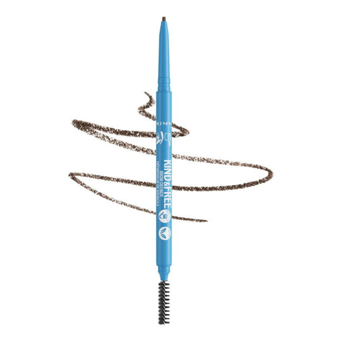 ريميل قلم تحديد الحواجب 005 كايند اند فري بني فاتح Rimmel Brow Definer 005 Kind and Free Light Brown
