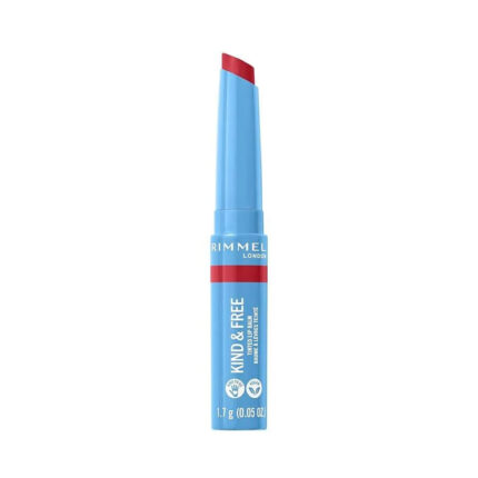 ريميل مرطب الشفاه كايند اند فري 005 تيربو ريد Rimmel Lip Balm 005 Kind and Free Tinted Turbo Red