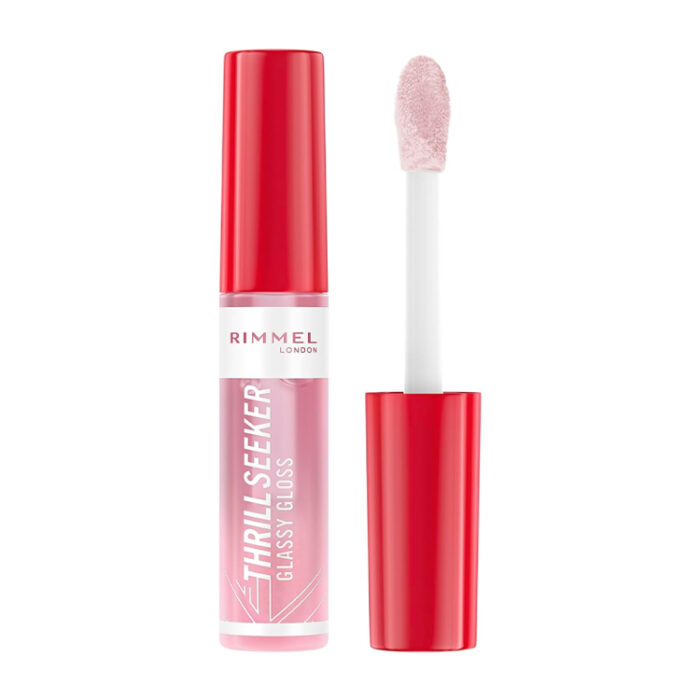 ريميل ملمع شفاه ثريل سيكر 100 كوكو سوجا Rimmel Lip Glassy Gloss 100 Thrill Seeker Coco Suga