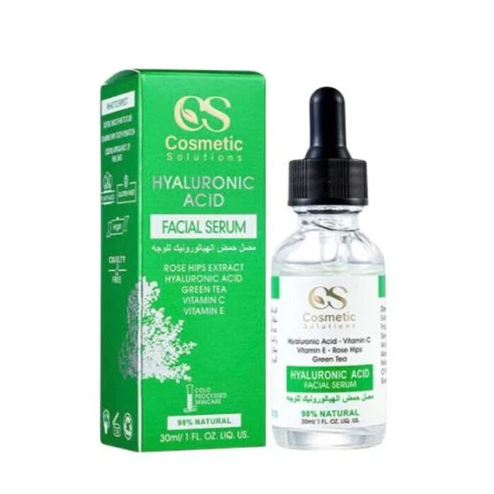 اي اس كوزماتيك سيروم حمض الهيالورونيك 30 مل es cosmetic facial serum hyaluronic acid 30ml