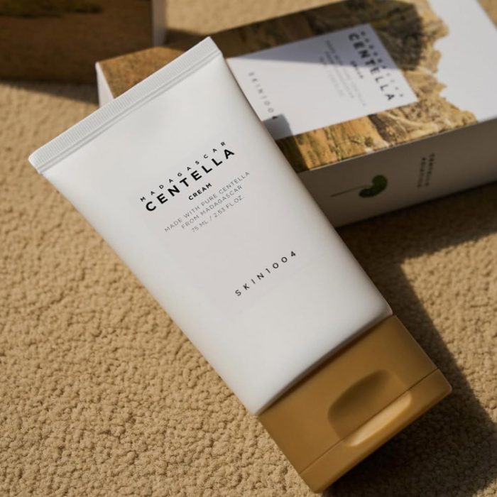 سكين 1004 كريم مهدئ ومرطب سينتيلا 75 مل skin1004 madagascar centella cream 75ml