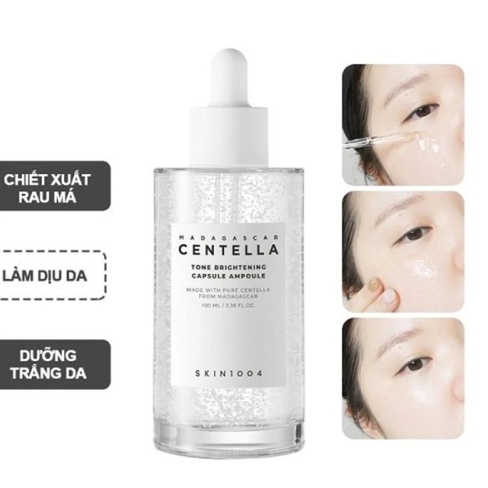 سكين 1004 سيروم لتفتيح وتوحيد لون البشرة سينتيلا 100 مل skin1004 Madagascar Centella brightening ampoule 100ml