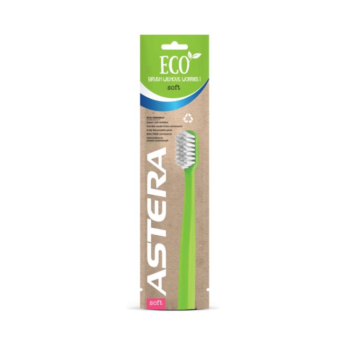 استيرا ايكو فرشاة اسنان ناعمة ASTERA toothbrush ECO soft