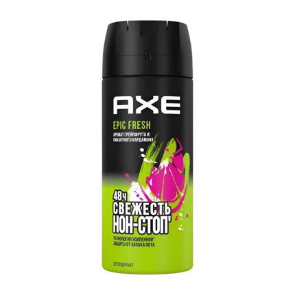 اكس مزيل عرق بخاخ ايبك فريش 150 مل Axe Deodorant Body epic fresh 150ml