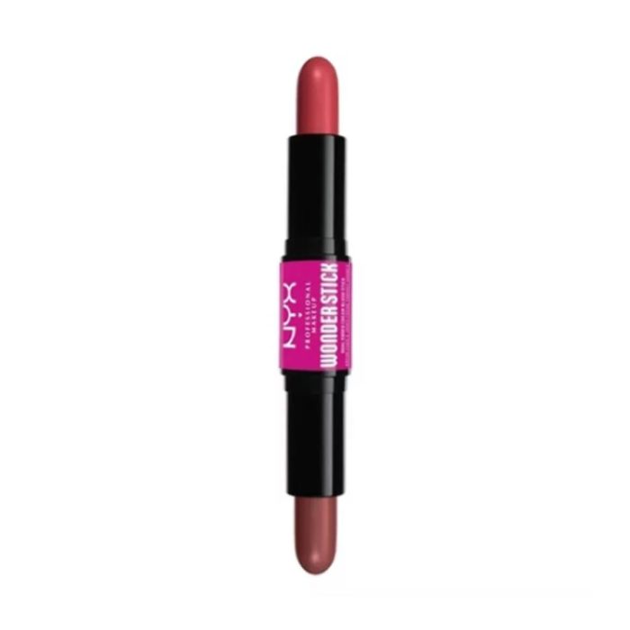 نيكس قلم كنتور وندر ستيك 03 مرجاني + خوخي عميق NYX Wonder Stick Contour 03 Coral and Deep Peach
