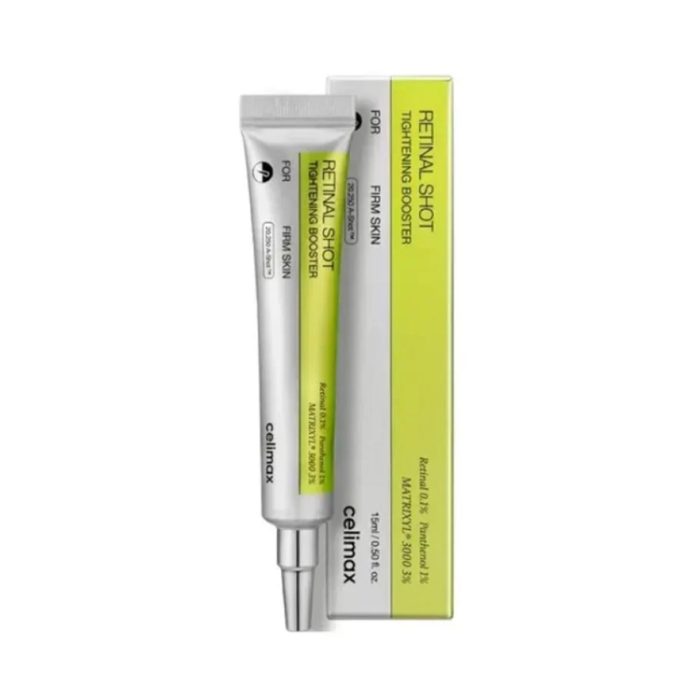 سيليماكس سيروم ذا فيتا ريتنال شوت لشد البشرة 15 مل celimax retinal shot tightening booster 15ml