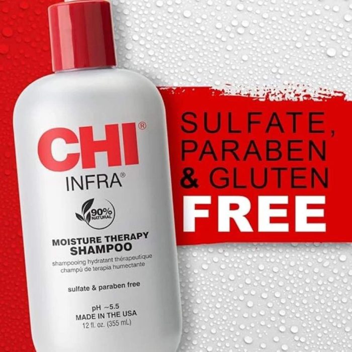 CHI shampoo moisture therapy for all hair types 946ml - Image 4