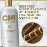 CHI shampoo keratin reconstructing sulfate & paraben free 355ml - Image 3