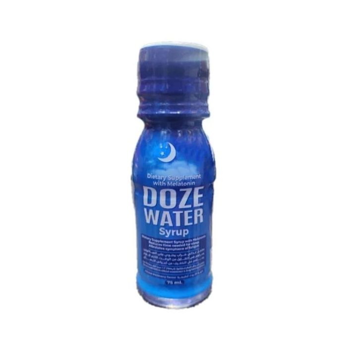 دوز واتر مكمل غذائي مع الميلاتونين 75 مل Dose Water Food Supplement with Melatonin 75 ml