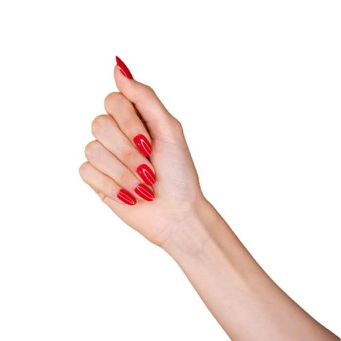 Luca Artificial Nails N4 red Self-Adhesive - Image 3