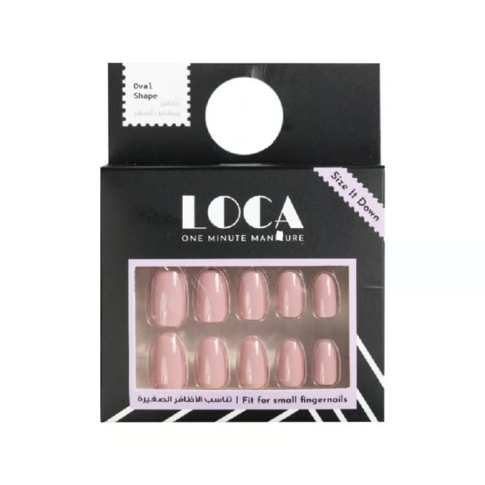 لوكا اظافر صناعية لصق ذاتي N1 لون وردي Luca Artificial Nails N1 pink Self-Adhesive