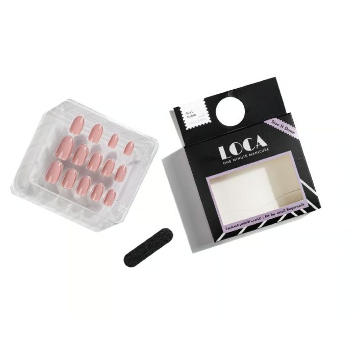 Luca Artificial Nails N1 pink Self-Adhesive - Image 4