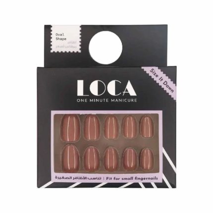 لوكا اظافر صناعية لصق ذاتي N6 لون نود Luca Artificial Nails N6 Nude Self-Adhesive