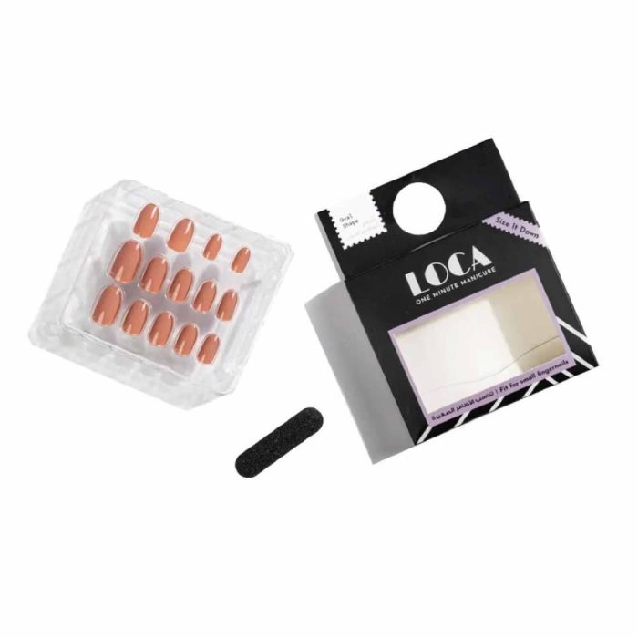 Luca Artificial Nails N6 Nude Self-Adhesive - Image 4