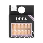 لوكا اظافر شكل بيضاوي N7 لون فرنسي طبيعي Luca Nails Oval Shape N7 Natural French Color