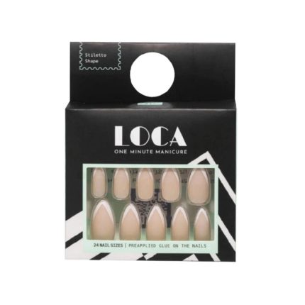 لوكا اظافر صناعية رقم 15 لصق ذاتي شكل ستيليتو Luca Artificial Nails No 15 Self-Adhesive Stiletto Shape