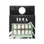 لوكا اظافر صناعية رقم 12 لصق ذاتي أبيض مطفي Luca Artificial Nails No 12 Self-Adhesive Matte White