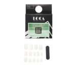 Luca Artificial Nails No 12 Self-Adhesive Matte White - Image 4