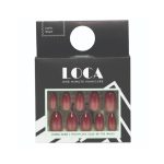 لوكا اظافر صناعية رقم 18 لصق ذاتي أومبريه لامع كوفن Luca Artificial Nails No 18 Self-Adhesive Ombre Glitter Covn