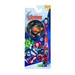 فاب لاب افينجرز فرشاة أسنان للأطفال مع لعبة