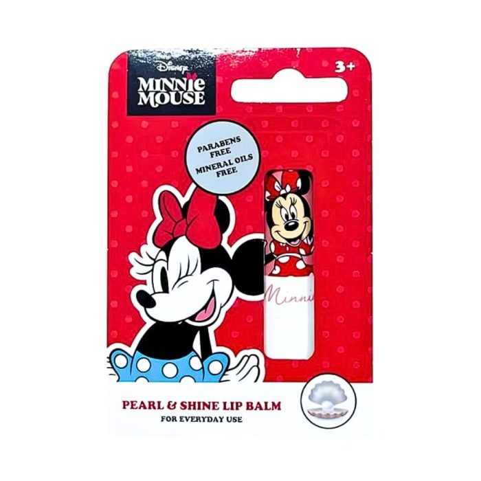 فاب لاب مرطب شفاه ميني ماوس بيرل اند شاين 4.5 جم +3 3+ FabLab lip balm mickey minnie mouse pearl and shine 4.5g