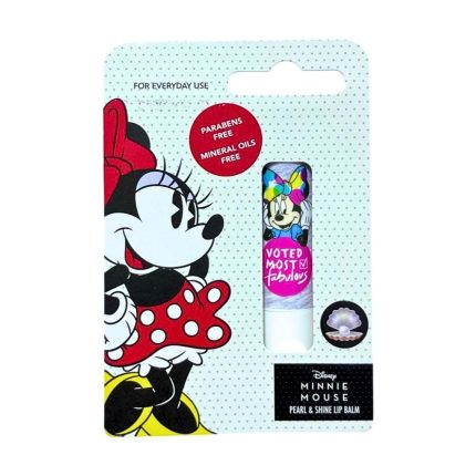فاب لاب مرطب شفاه ميني ماوس بيرل اند شاين 4.5 جم FabLab lip balm mickey minnie mouse pearl and shine 4.5g