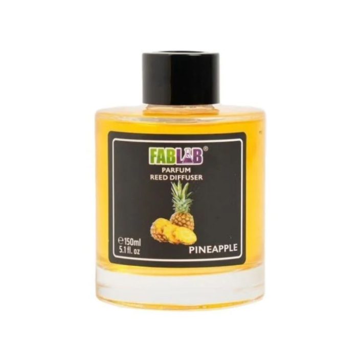 فاب لاب فواحة عطرية برائحة بالاناناس 150 مل FabLab pineapple Reed Diffuser 150ml