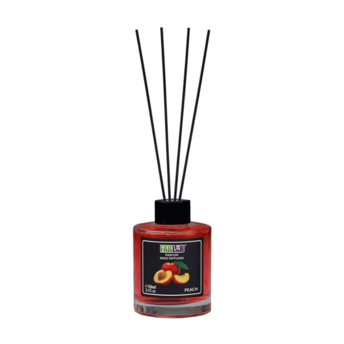 FabLab Peach Reed Diffuser 150ml - Image 4