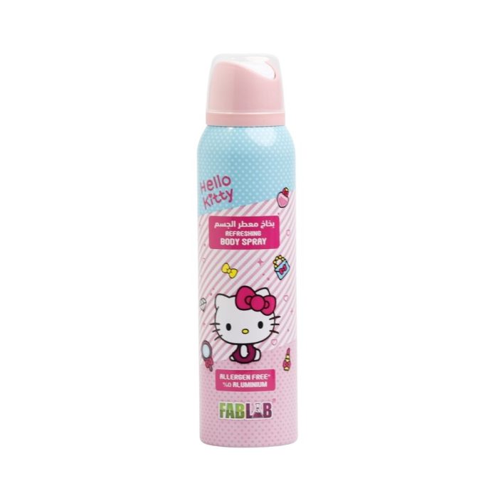 فاب لاب هيلو كيتي معطر جسم منعش 150 مل FabLab refreshing body spray hello kitty 150ml