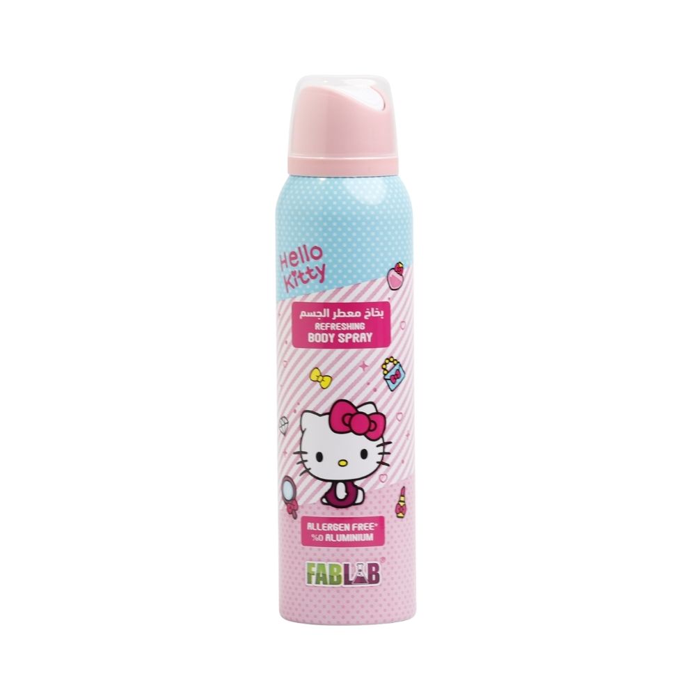 petracare-89 فاب لاب هيلو كيتي معطر جسم منعش 150 مل FabLab refreshing body spray hello kitty 150ml