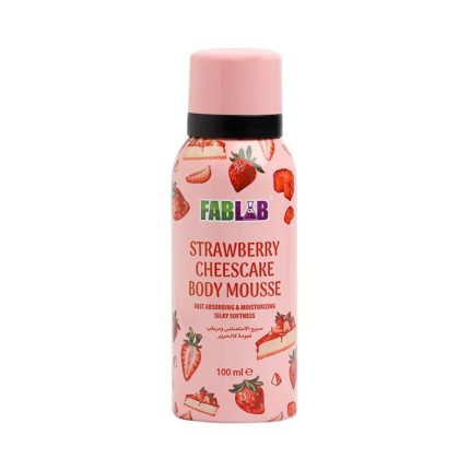 فاب لاب موس للجسم برائحة الفراولة 100 مل FabLab strawberry body mousse 100ml