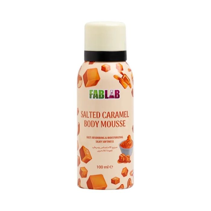 فاب لاب موس للجسم برائحة الكاراميل 100 مل FabLab caramel body mousse 100ml