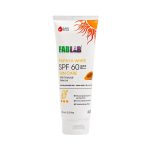فاب لاب كريم واقي شمس بخلاصة البابايا 60 اس بي اف 100 مل FabLab sunscreen cream with papaya white SPF 60 100ml