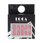 لوكا اظافر صناعية رقم 31 لصق ذاتي اوفال شايب وردي