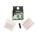 لوكا اظافر صناعية رقم 27 لصق ذاتي اوفال شايب وردي - الصورة 4