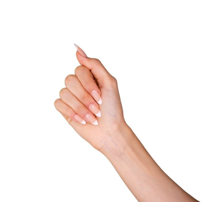 Luca Acrylic Artificial Nails A4 Natural French Color - Image 3