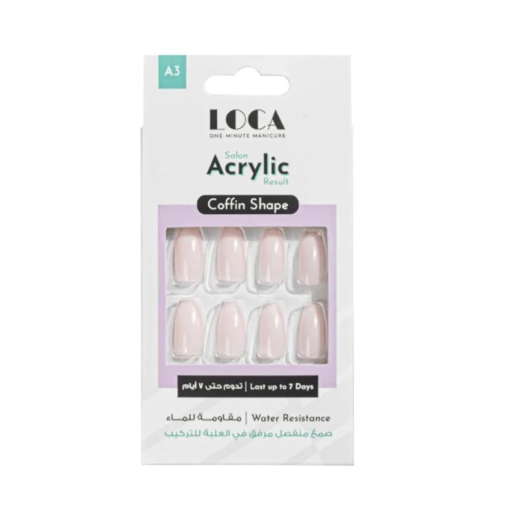 petracare-image-20823 لوكا اظافر صناعية اكرليلك A3 لون اومبري Luca Acrylic Artificial Nails A3 Ombre Color