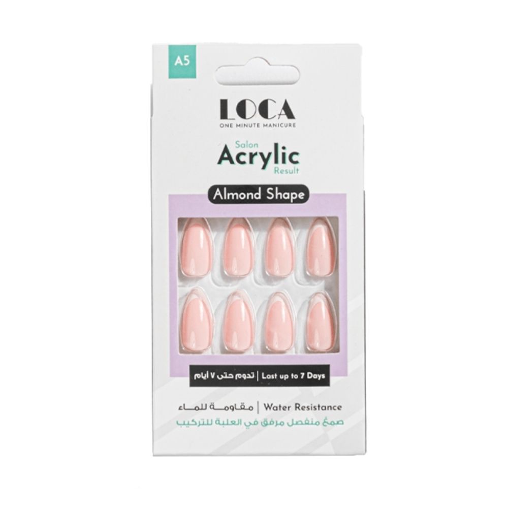 petracare-image-20832 لوكا اظافر صناعية اكرليلك A5 لون وردي Luca Acrylic Artificial Nails A5 Pink