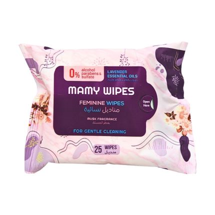 مامي وايبس مناديل نسائية بعطر المسك 25 منديل