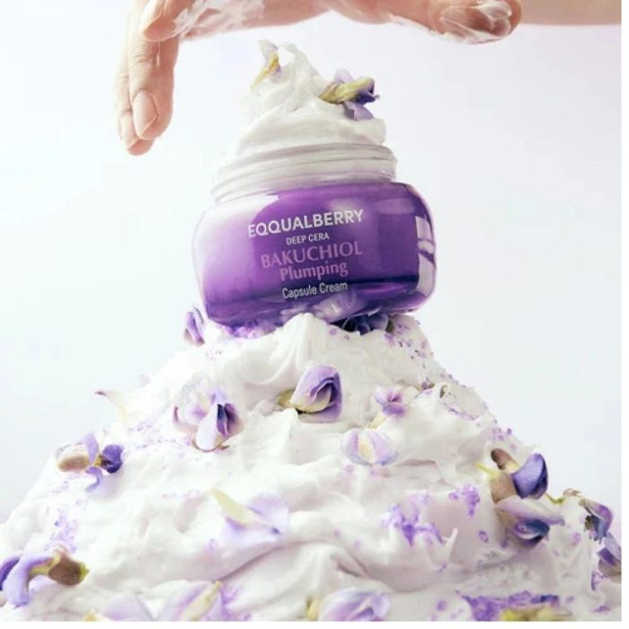 ⁦ايكوال بيري كريم كبسولات ديب سيرا المرطبة بالباكوتشيول 50 مل⁩ - الصورة ⁦4⁩