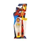 فاب لاب ايرون مان فرشاة أسنان للأطفال ناعمه مع ساعة رملية FabLab Iron Man Soft Toothbrush for Kids with Hourglass
