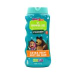فاب لاب ماشا والدب جل استحمام للأطفال بالفراولة 500 مل FabLab Masha and the Bear Strawberry Baby Shower Gel 500ml
