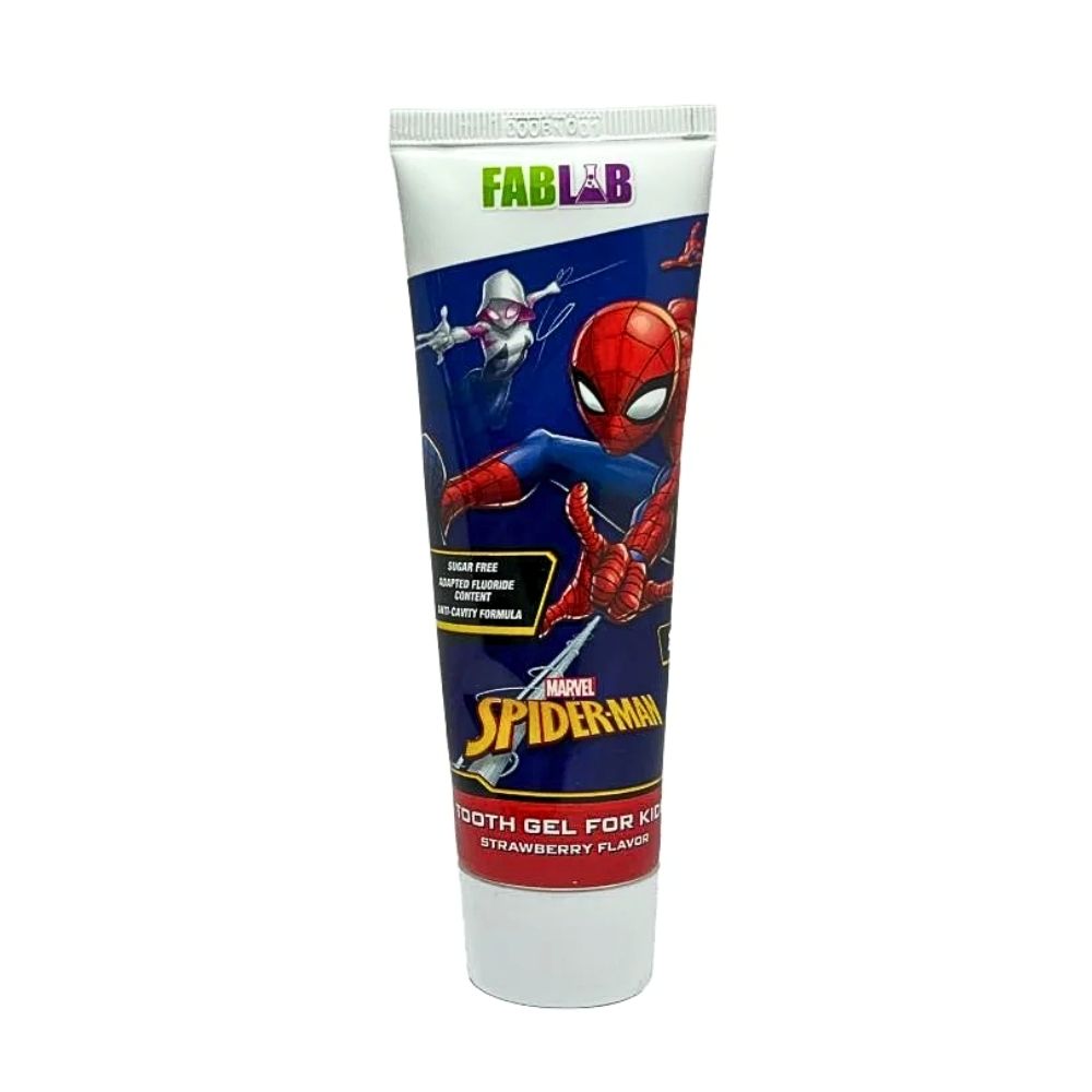 petracare-image-20926 فاب لاب مارفل سبايدرمان جل اسنان للأطفال بنكهة الفراولة 75 مل