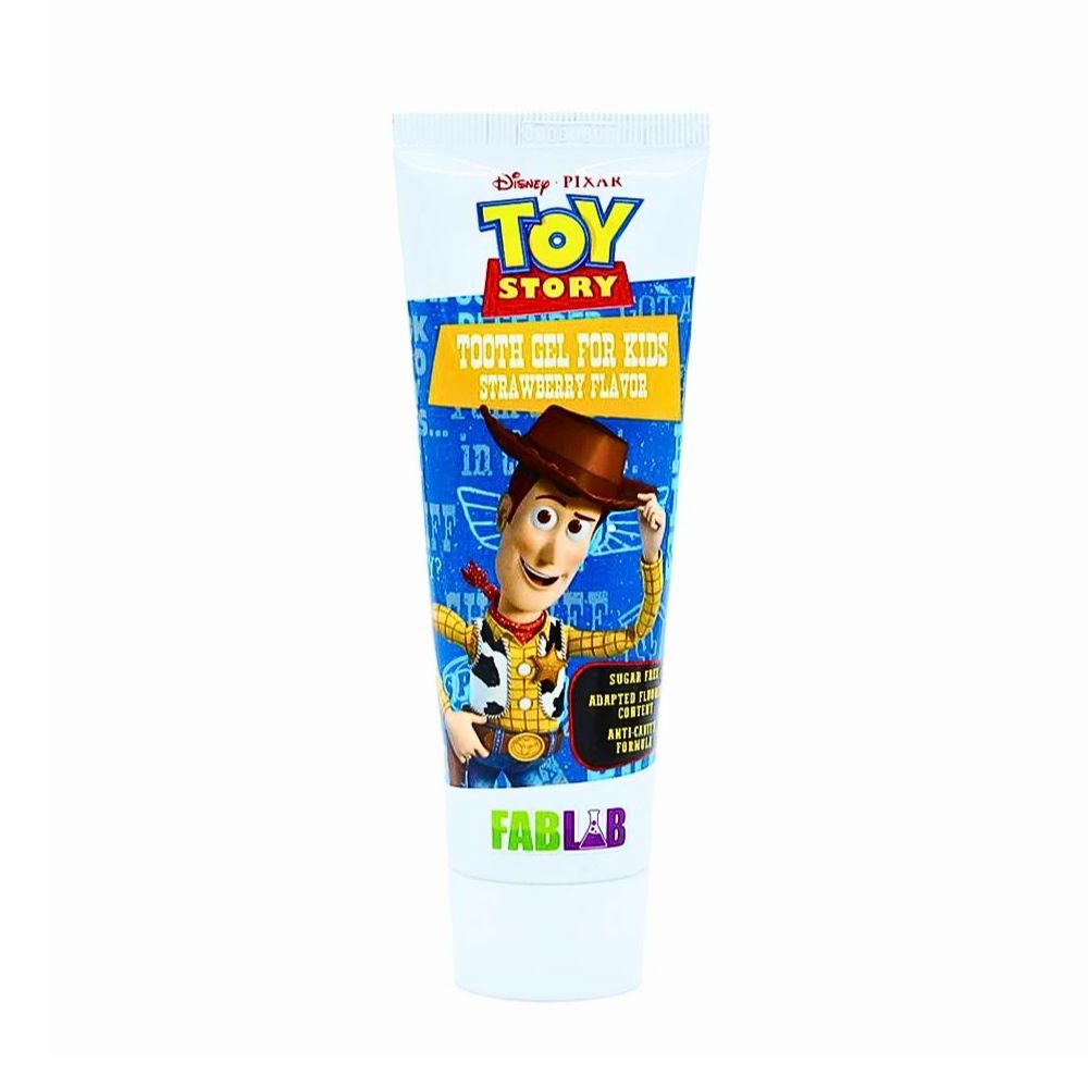 petracare-image-20938 فاب لاب توي ستوري جل اسنان للأطفال بنكهة الفراولة 75 مل