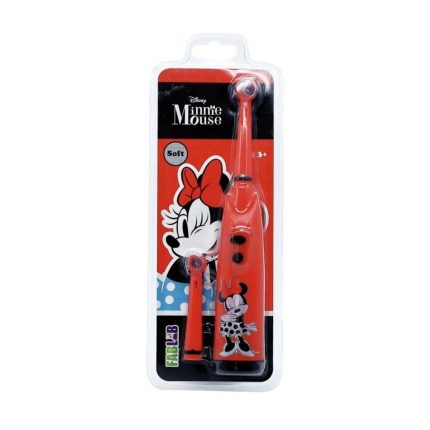 فاب لاب فرشة اسنان ميني ماوس للاطفال تعمل بالبطارية FabLab Minnie Mouse battery toothbrush for kids