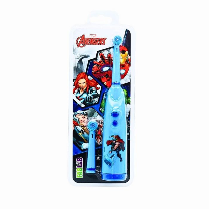فاب لاب فرشة اسنان افينجرس للاطفال تعمل بالبطارية FabLab Avengers battery toothbrush for kids