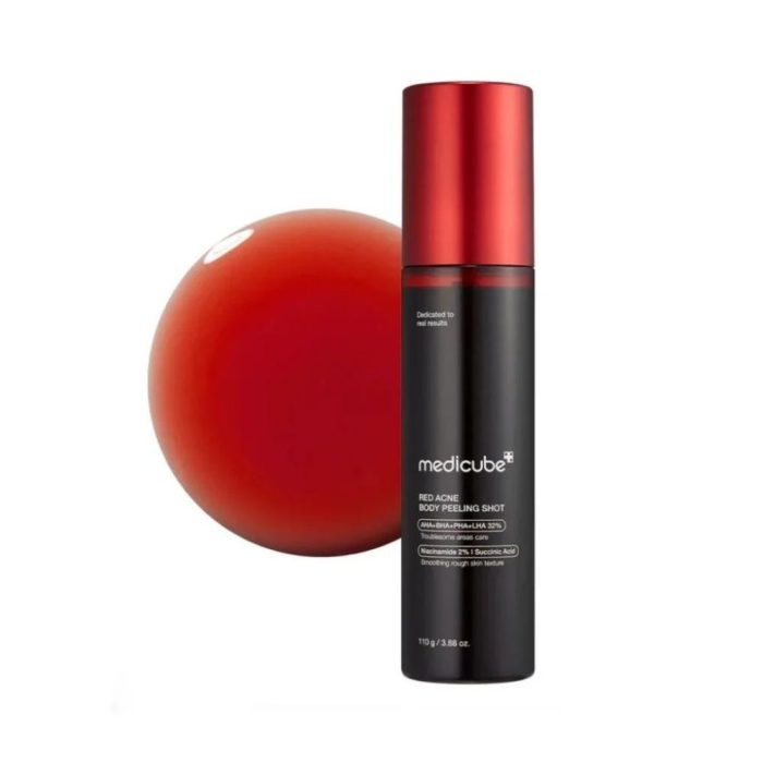 Medicube red acne body peeling shot 110ml - Image 3
